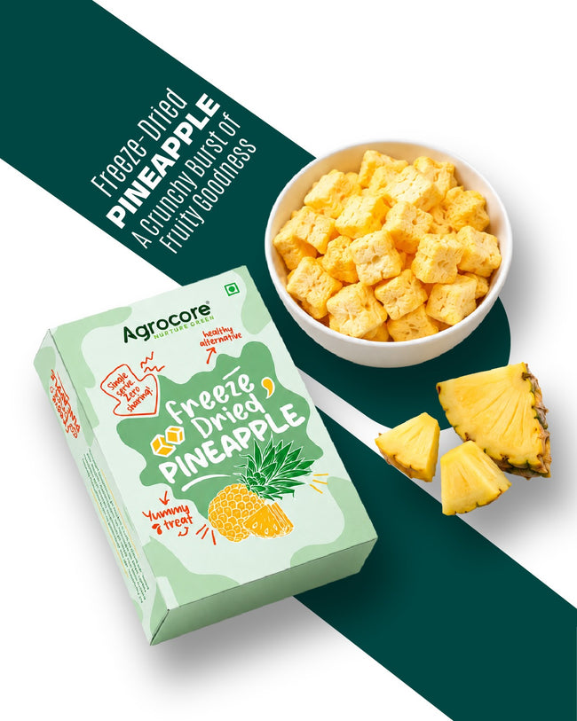 Freeze Dried Pineapple cubes