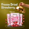 Freeze Dried Strawberry Slices – Pack of 3