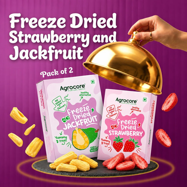 Freeze-Dried Strawberry & Jackfruit Combo – 30g