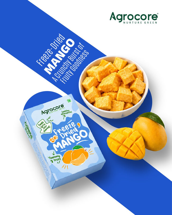 Freeze Dried Mango cubes